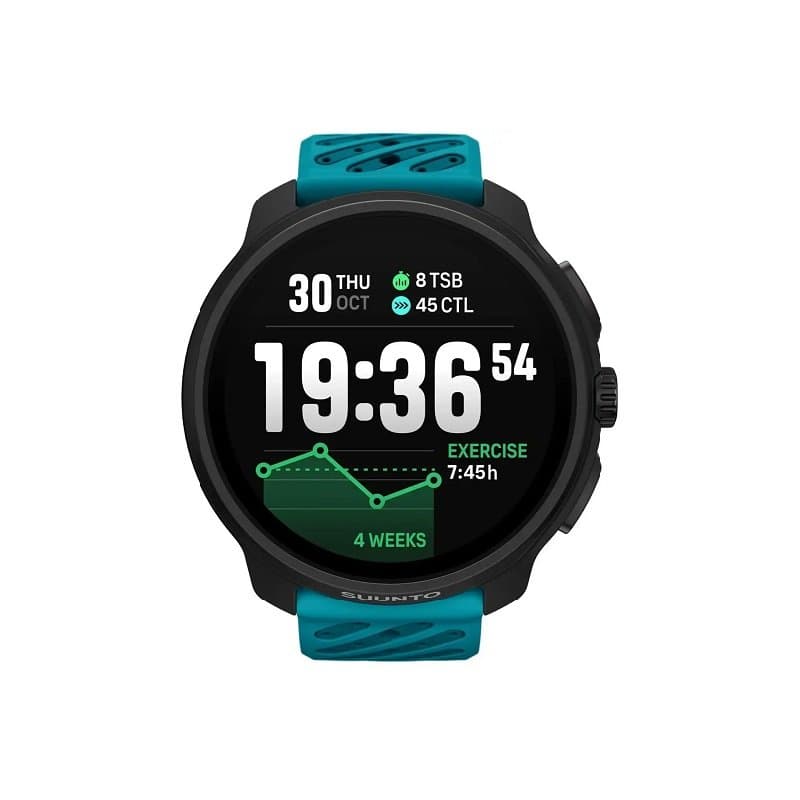Montre Suunto Race 2 All Black - Wave Blue
