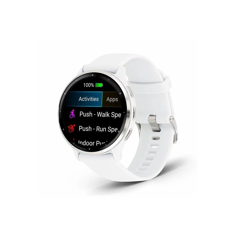Montre connectée Garmin Venu - Blanc