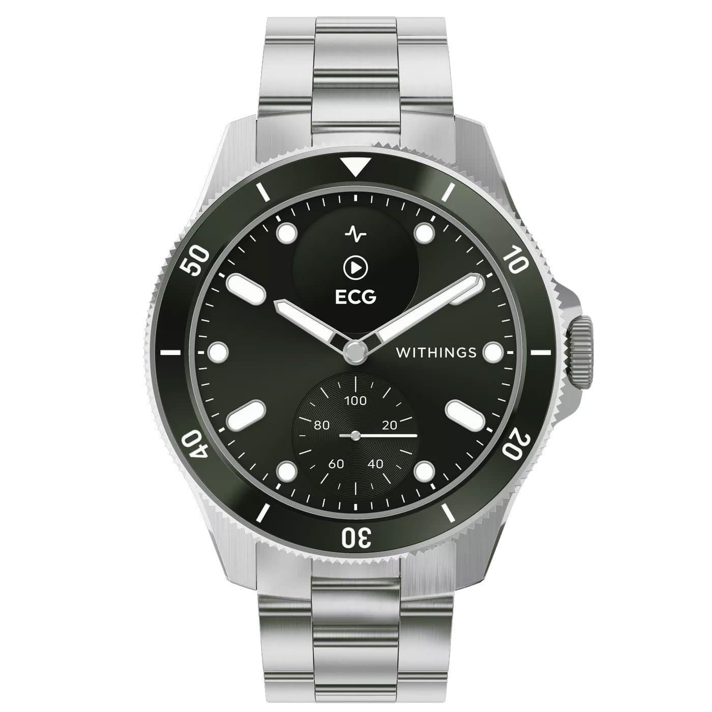 Montre connectée Withings ScanWatch Nova 42 mm - Vert