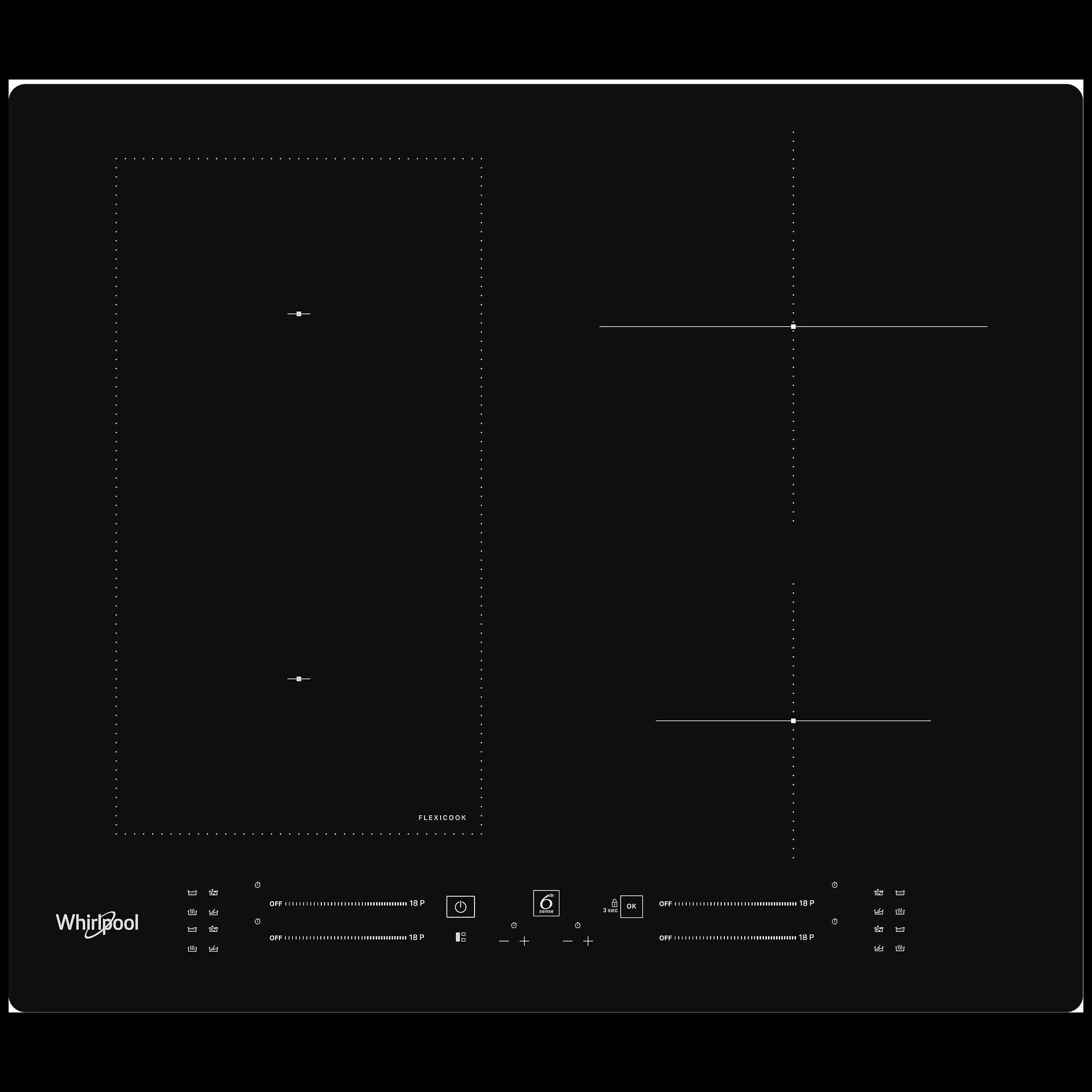 Plaque induction WHIRLPOOL WLS7960NE