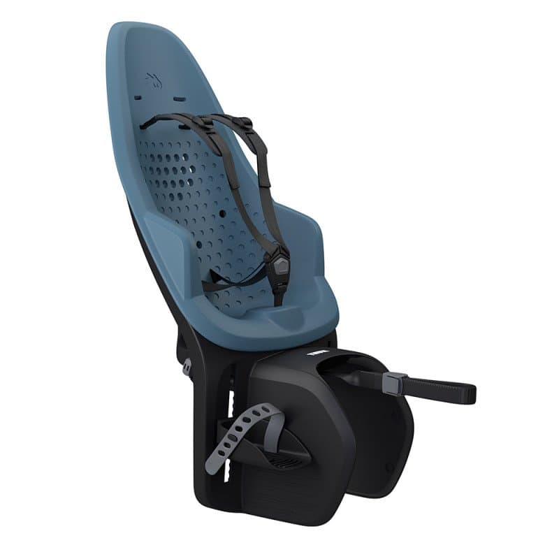 Porte-bébé vélo Thule Yepp 2 Maxi arrière sur porte-bagages - Marine