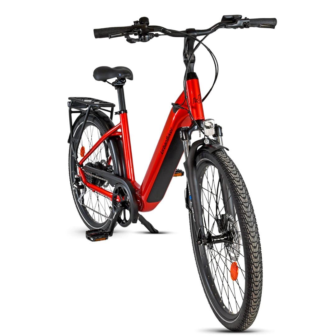 VAE de ville UrbanBiker UB100B - Rouge , 28″