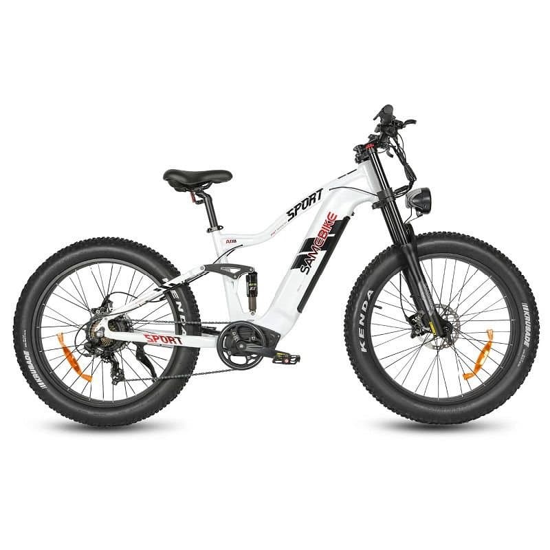 VTT électrique SAMEBIKE RSA08-II - Blanc