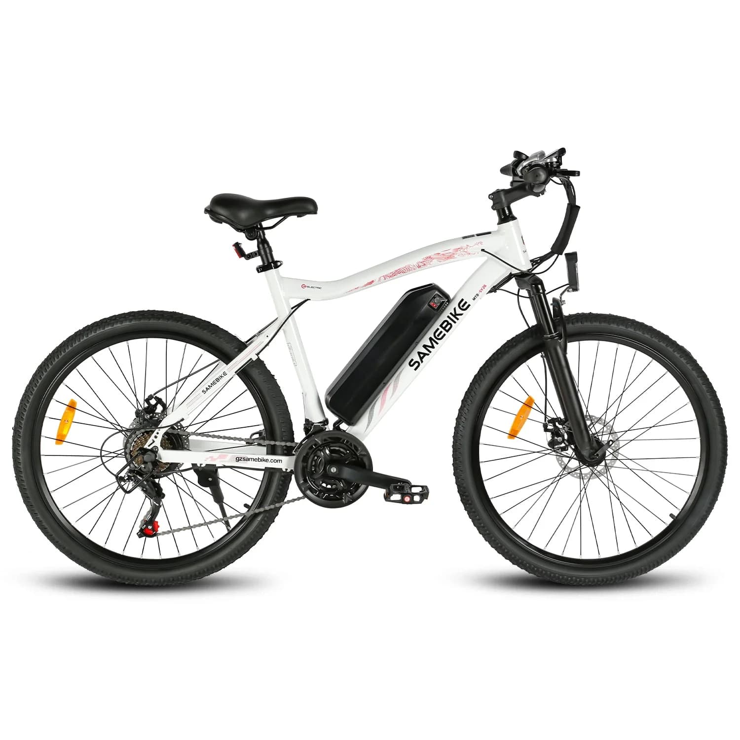 VTT électrique SAMEBIKE SY26-II 500W Moteur - Blanc