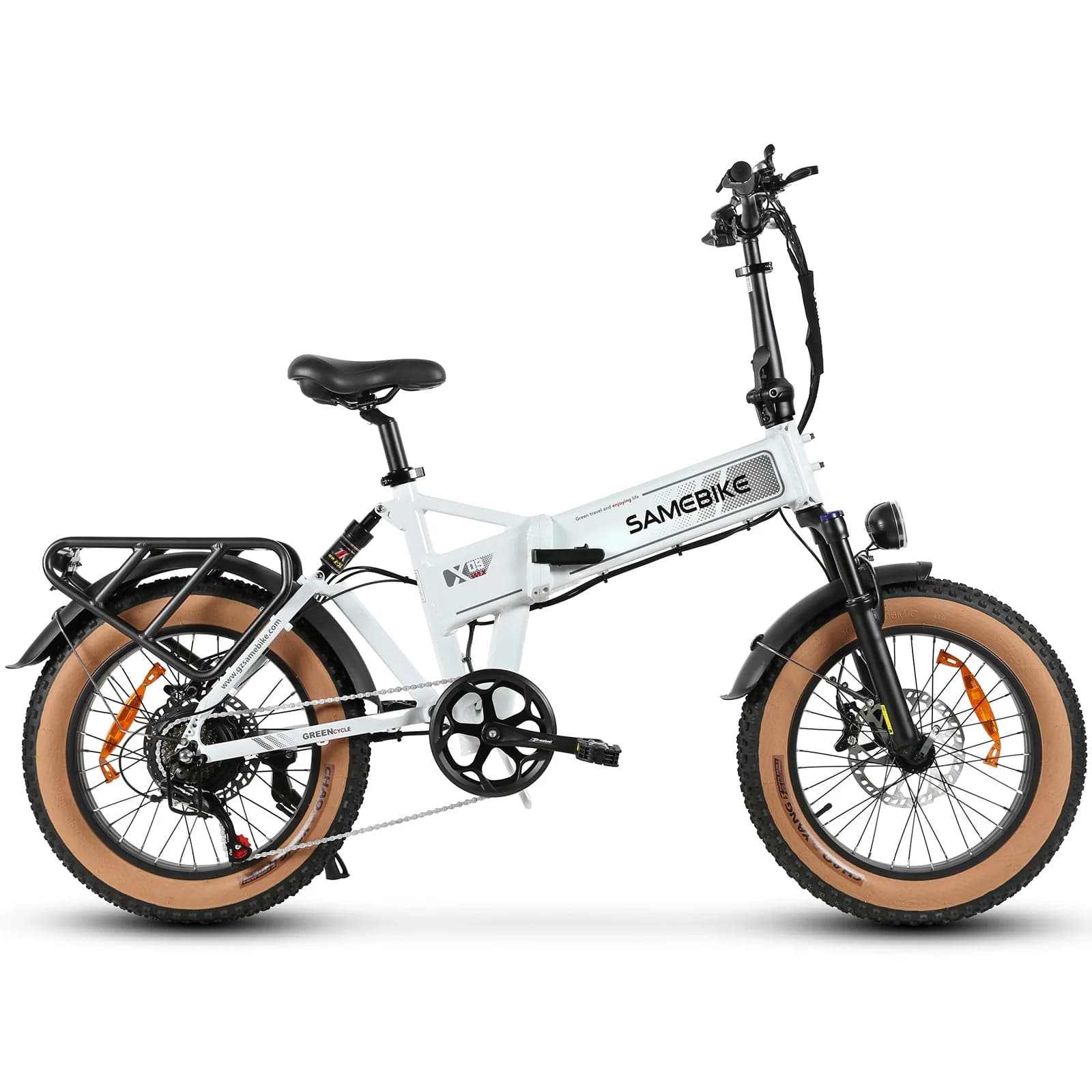 VTT électrique SAMEBIKE XWLX09-II 1000W - Blanc