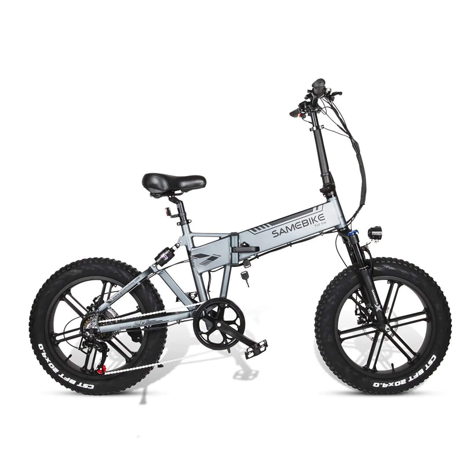 VTT électrique pliable SAMEBIKE XWLX09 750W Moteur - Gris