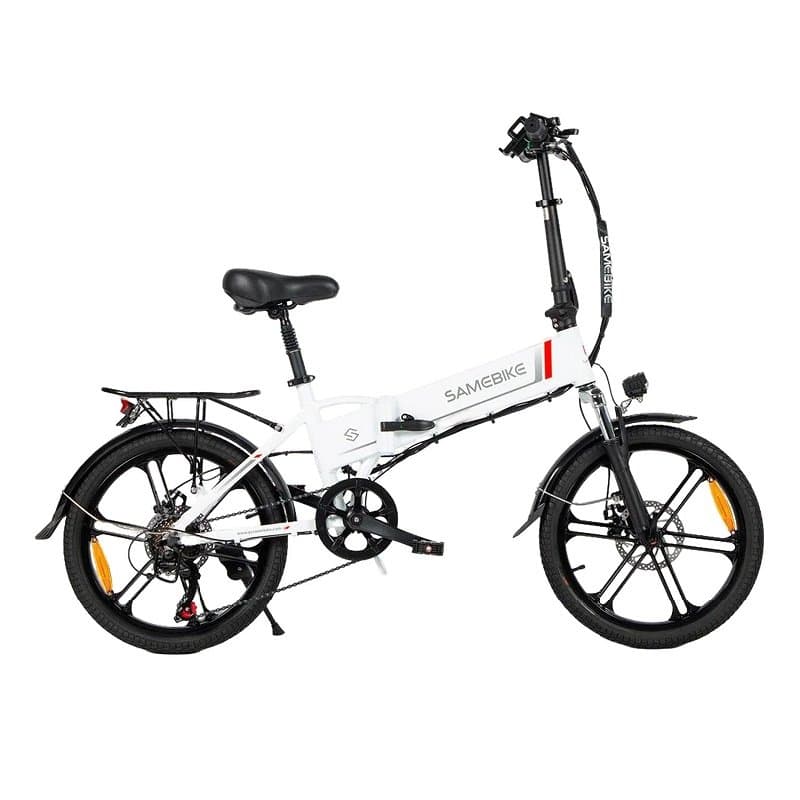 Vélo électrique Pliant SAMEBIKE 20LVXD30-II - Blanc