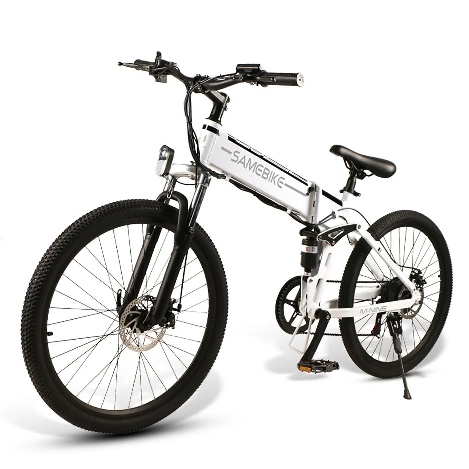 Vélo électrique SAMEBIKE LO26-FT 500W Moteur - Blanc