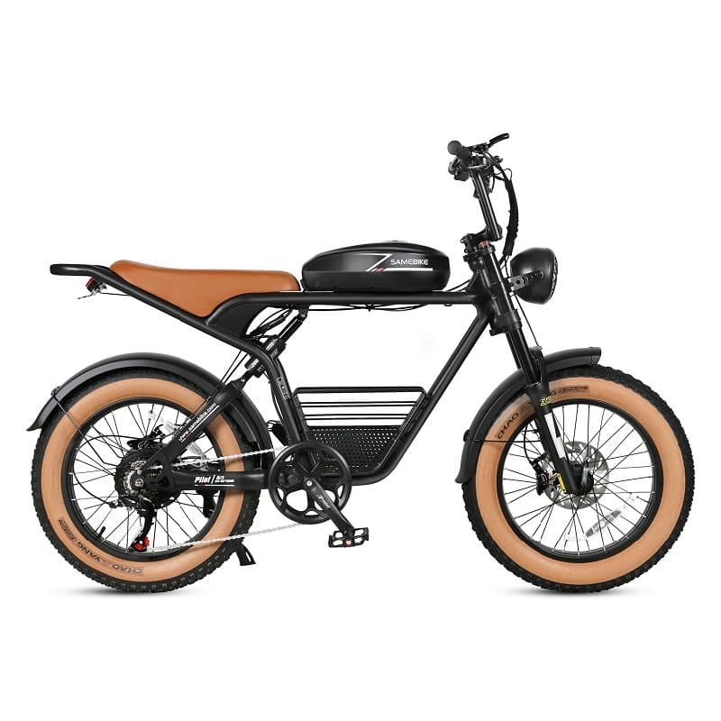 Vélo électrique SAMEBIKE M20 1000W - Marron-noir