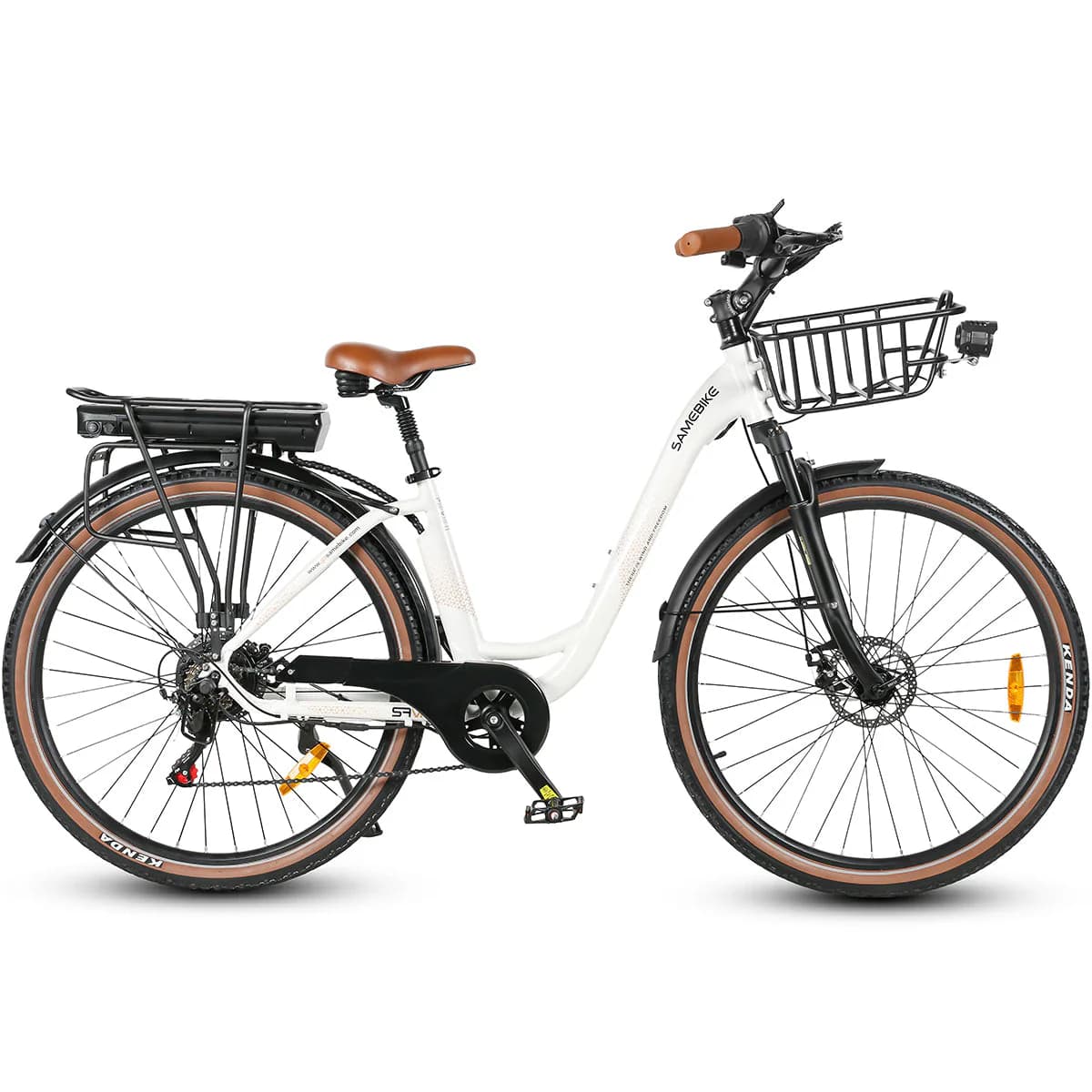 Vélo électrique SAMEBIKE RS-A07 500W Moteur - Blanc