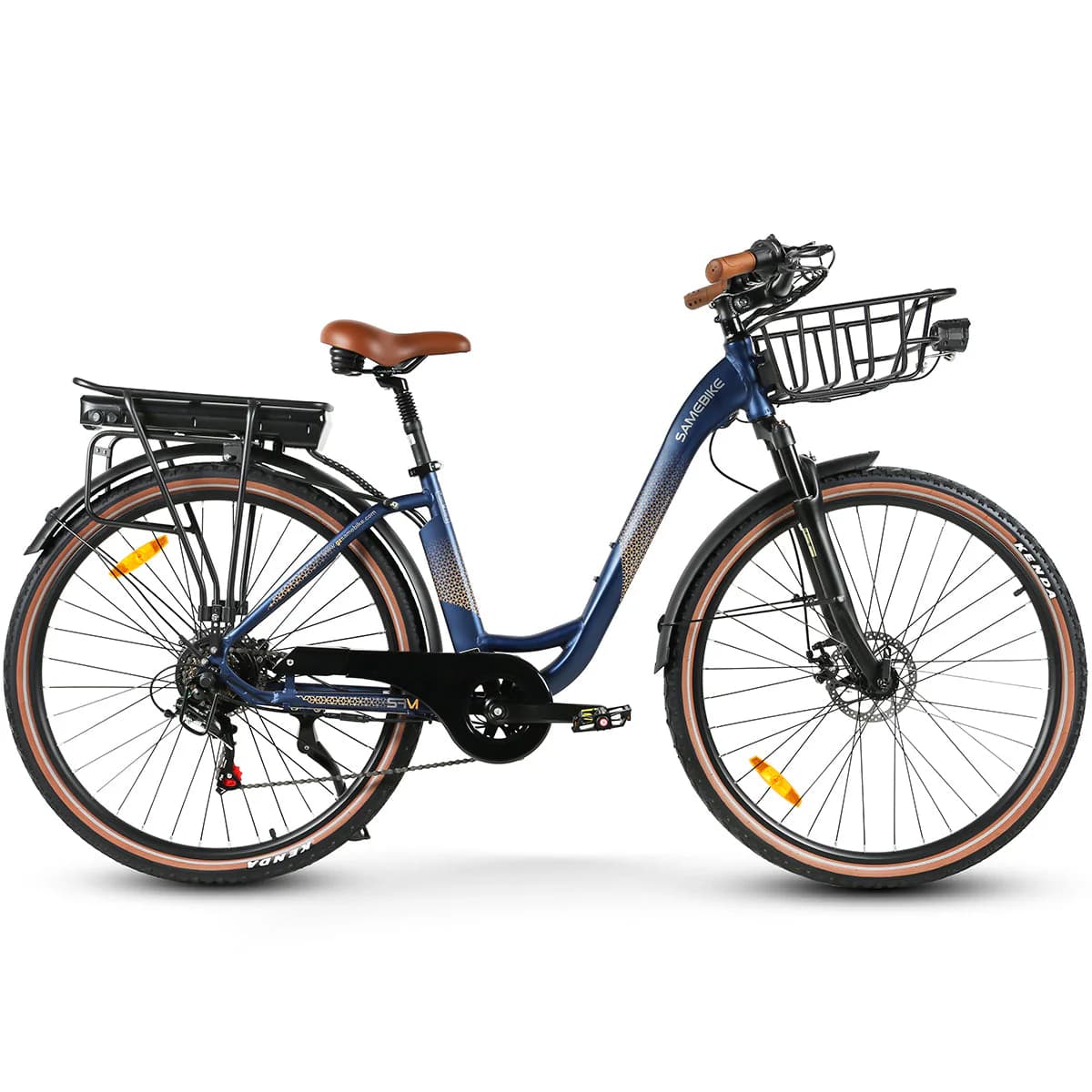 Vélo électrique SAMEBIKE RS-A07 500W Moteur - Bleu