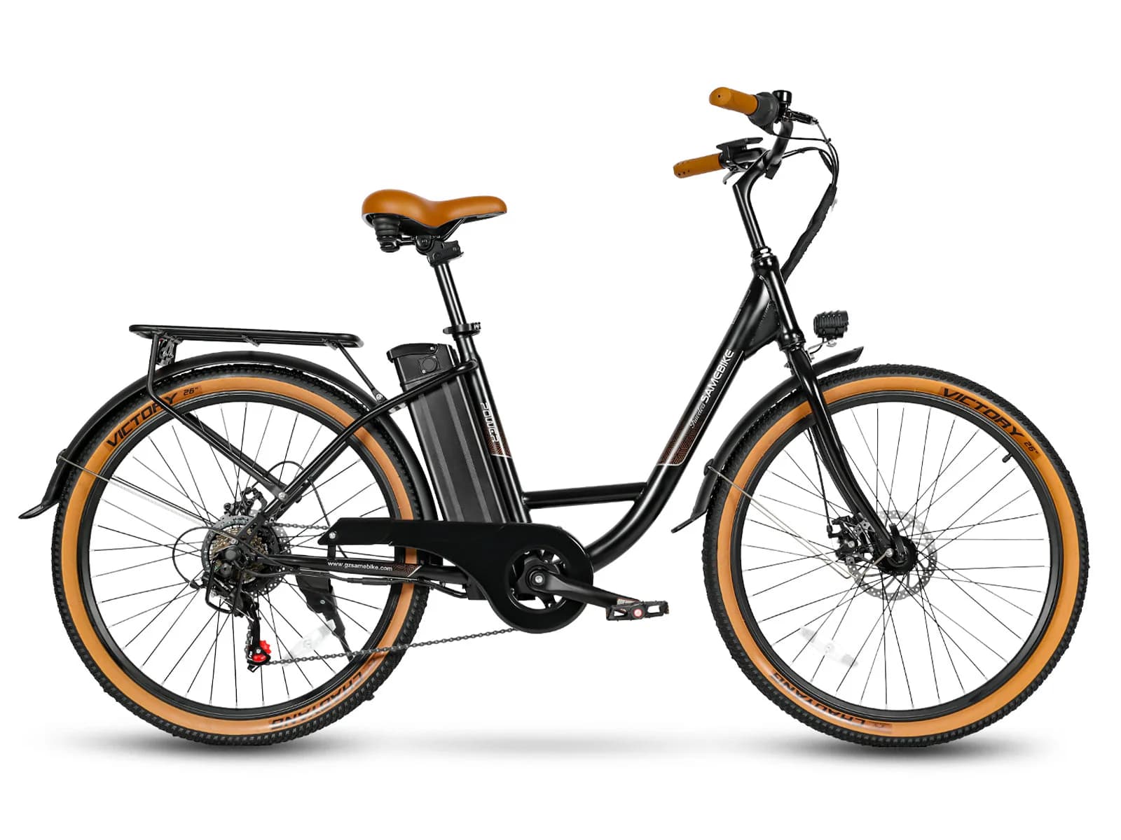 Vélo électrique SAMEBIKE TDE10Z 350W Moteur - Noir