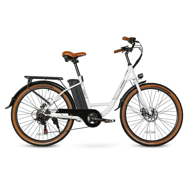 Vélo électrique SAMEBIKE TDE10Z 350W Moteur - Blanc