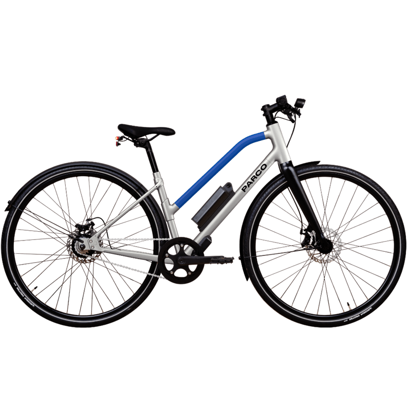 Vélo électrique parco 006 femme - Bleu