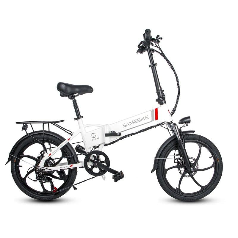 Vélo électrique Pliant SAMEBIKE 20LVXD30 - Blanc