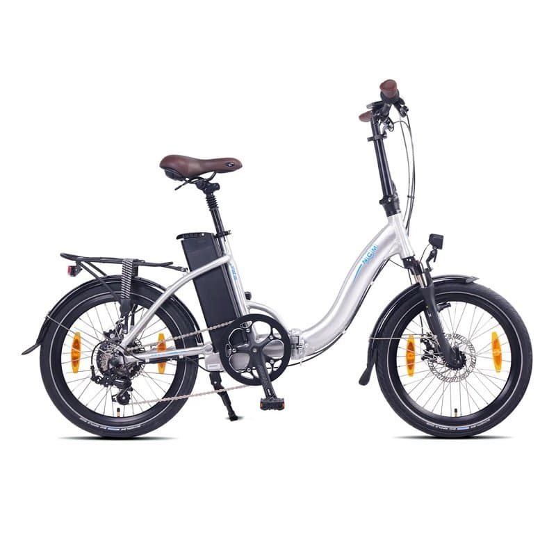 Vélo électrique pliant NCM Paris - Argent