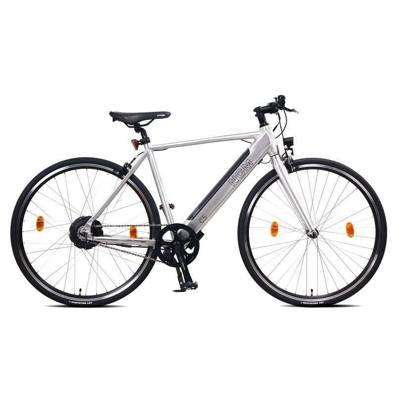 Vélo électrique urbain NCM C5 - Argent