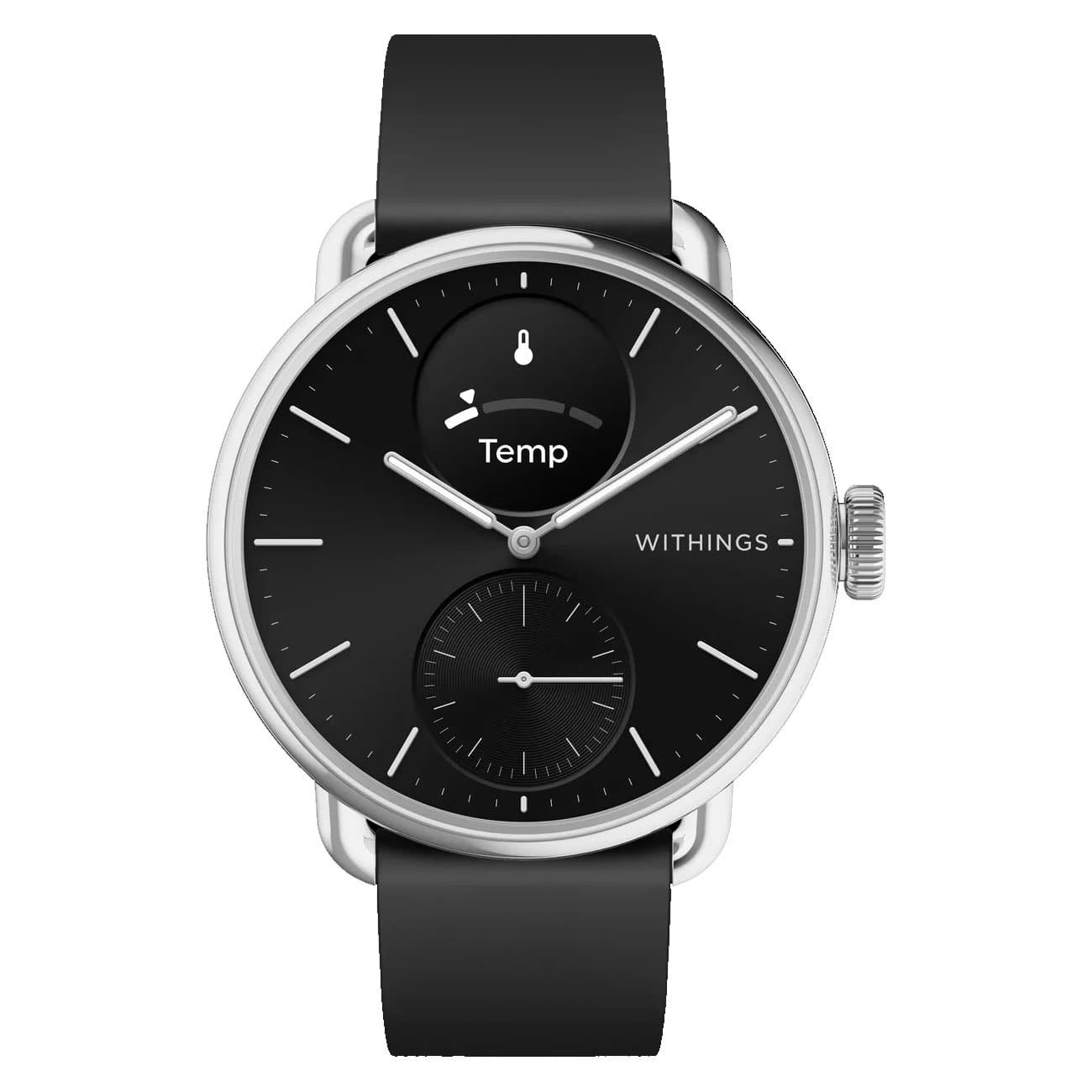 Montre connectée Withings ScanWatch 2 38 mm - Noir