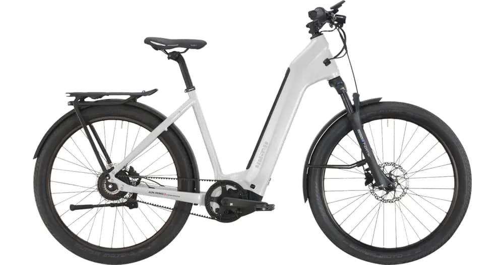 vélo electrique CRESTA E-Urban ST 6 Cues Wave CRESTA - L / 179-190cm , Blanc