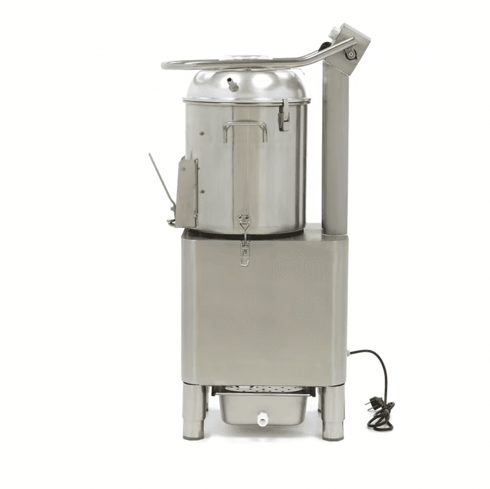 Maxima Machine à éplucher les pommes de terre 15 kg 300 kg / h minuteur intégré