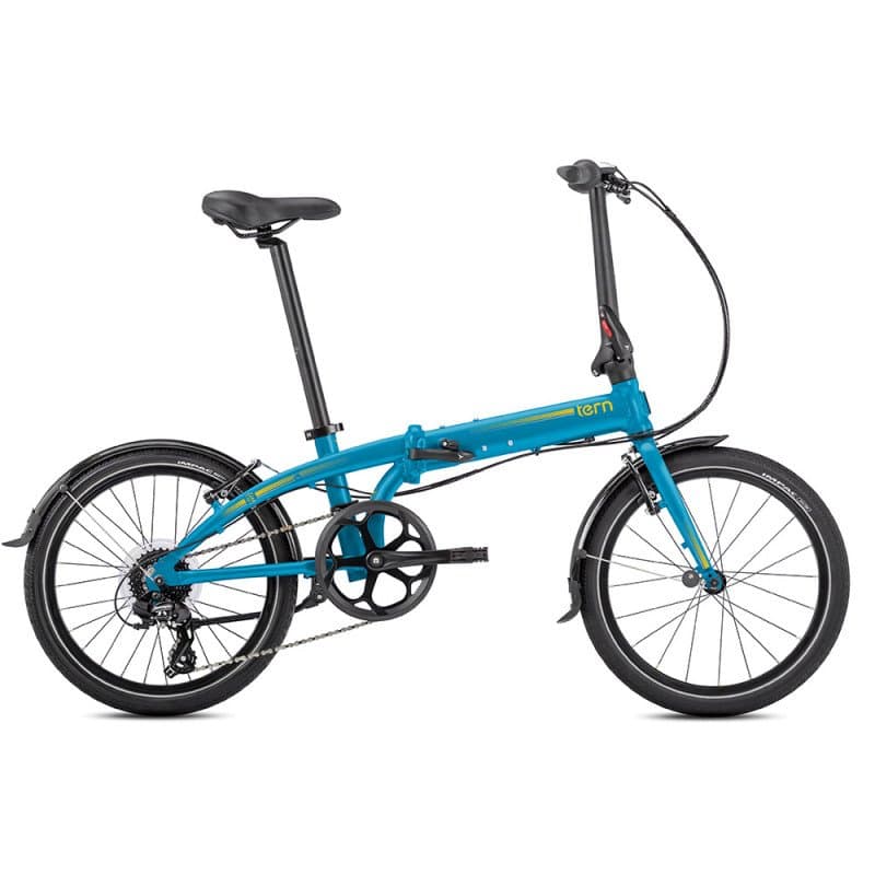 Vélo Tern Link C8 pliant - Bleu