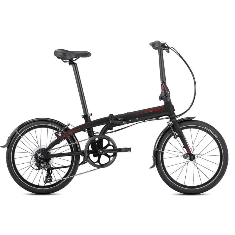Vélo Tern Link C8 pliant - Noir