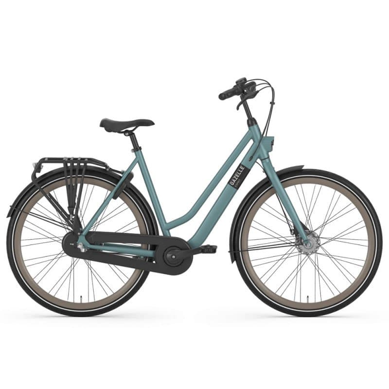 VÉLO GAZELLE ESPRIT DE VILLE - Bleu , Shimano Nexus 3 , Diamant