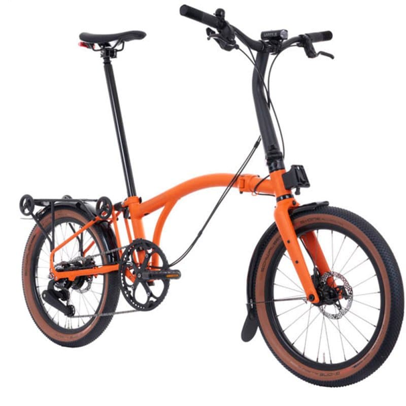 Vélo Brompton G Line pliant - Orange