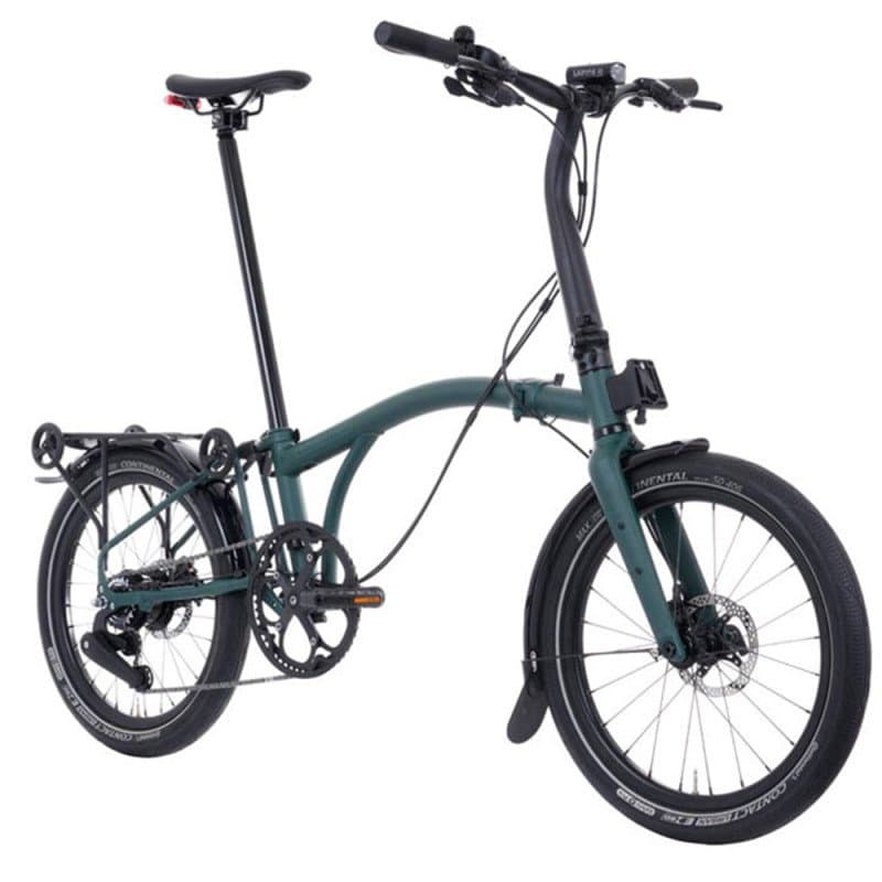 Vélo Brompton G Line pliant - Vert