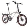 Vélo Brompton G Line pliant - Blanc
