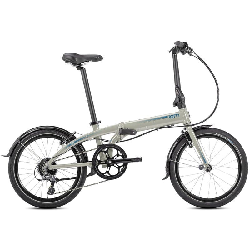 Vélo Tern Link D8 pliant - Gris