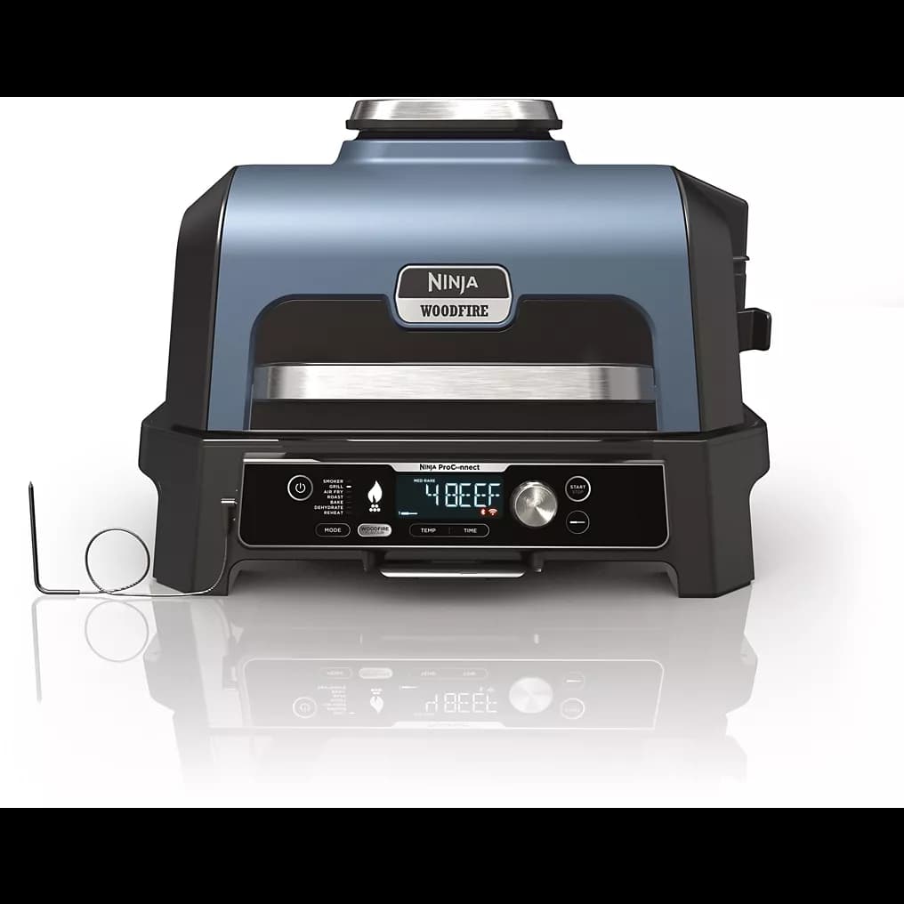 Barbecue électrique NINJA OG901EU Woodfire pro connect à poser, 44.5x26.5 cm
