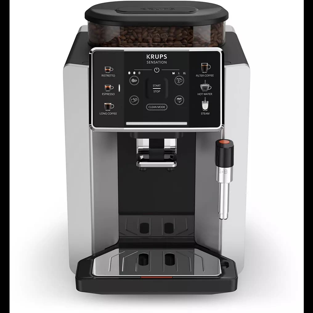 Expresso Broyeur KRUPS EA910E10 sensation silver