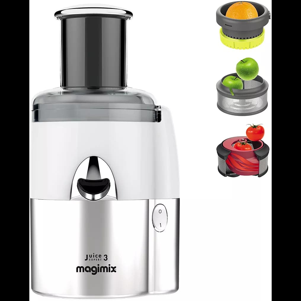 Extracteur de jus MAGIMIX 18093F Juice Expert 5 - Blanc