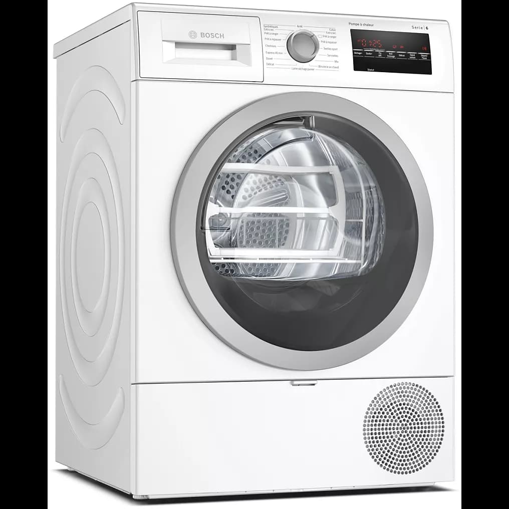 Sèche linge pompe à chaleur BOSCH WTR85T09FF EasyClean Reconditionné