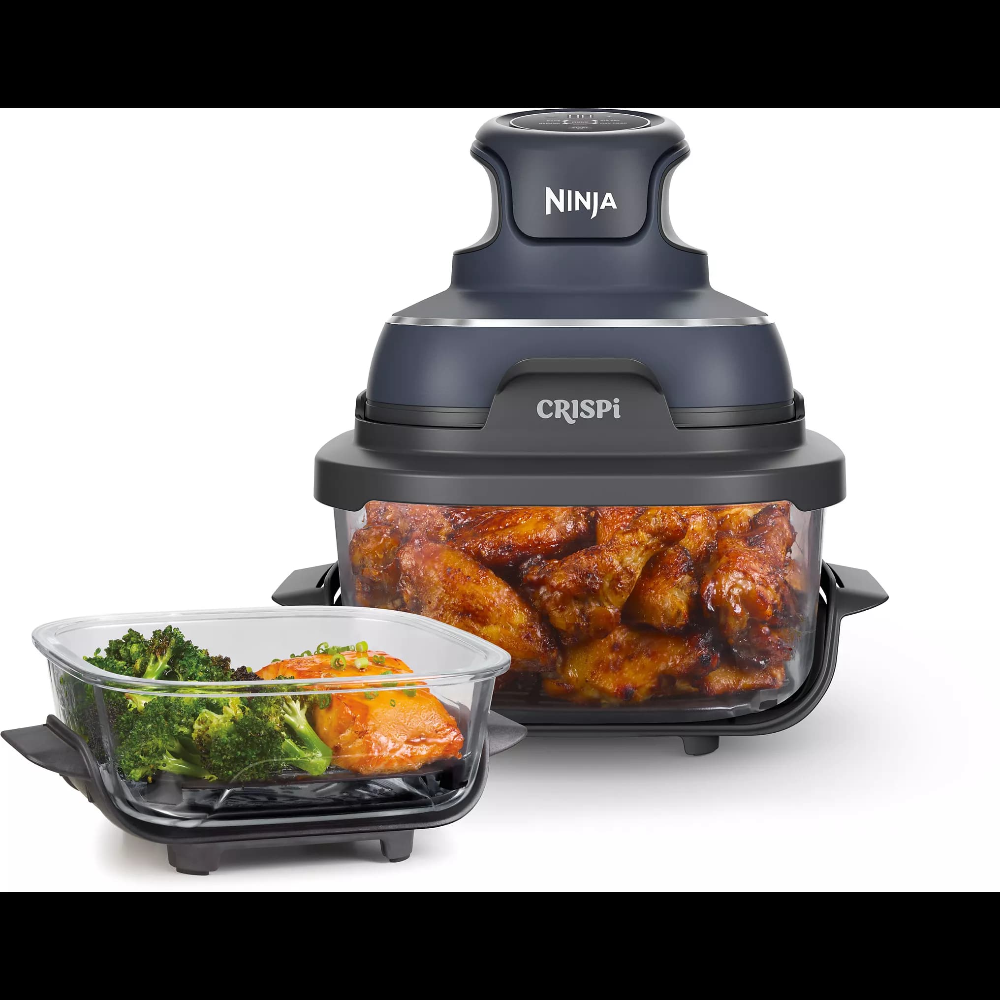 Friteuse sans huile NINJA CRISPi 4-in-1 Gris Cyber Space FN101EUGY