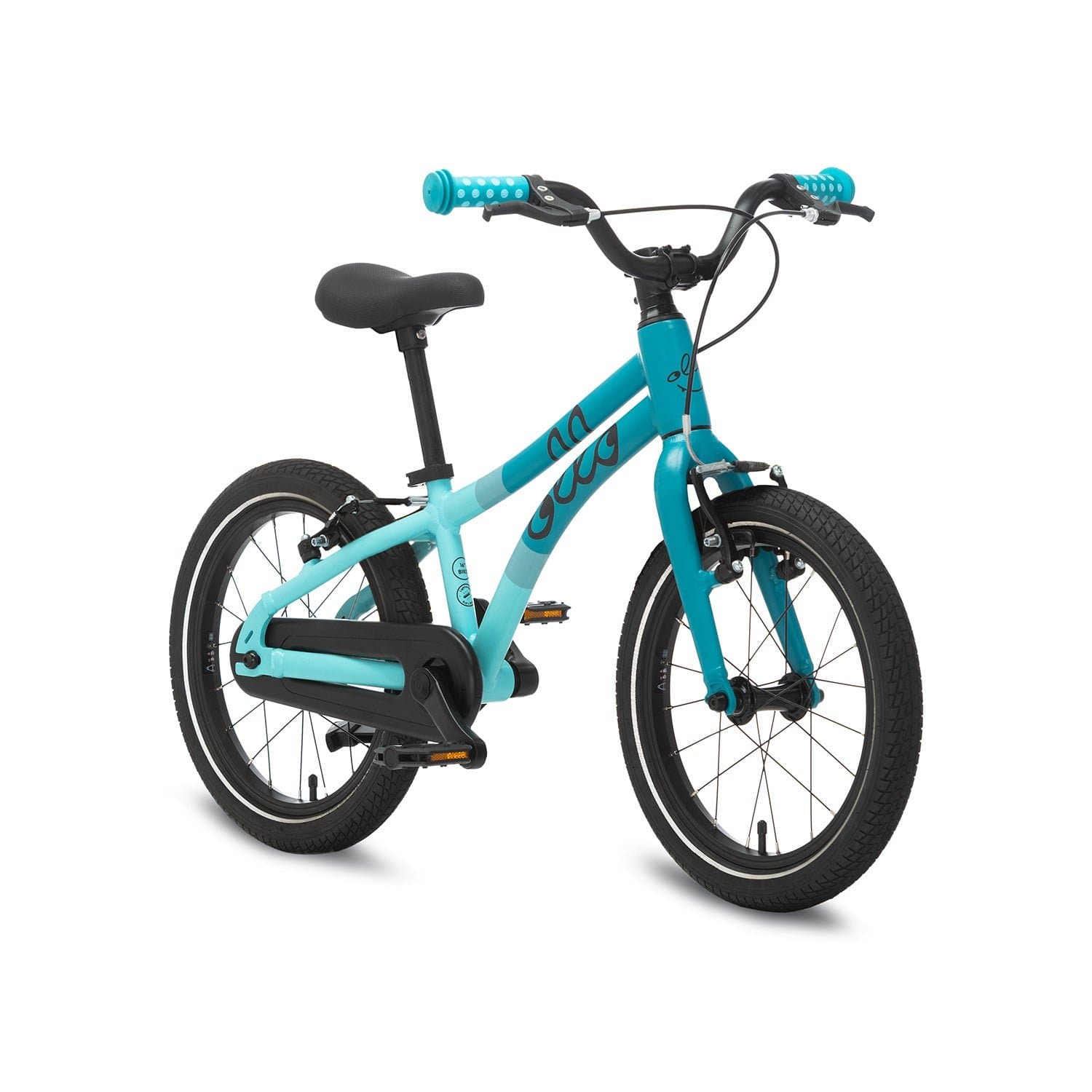 Ollo Bike 16 Zoll Kinderfahrrad - Türkis - Türkis