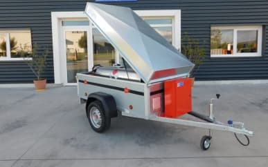 Remorque grv Fill'n ride - 320 litres pour carburant