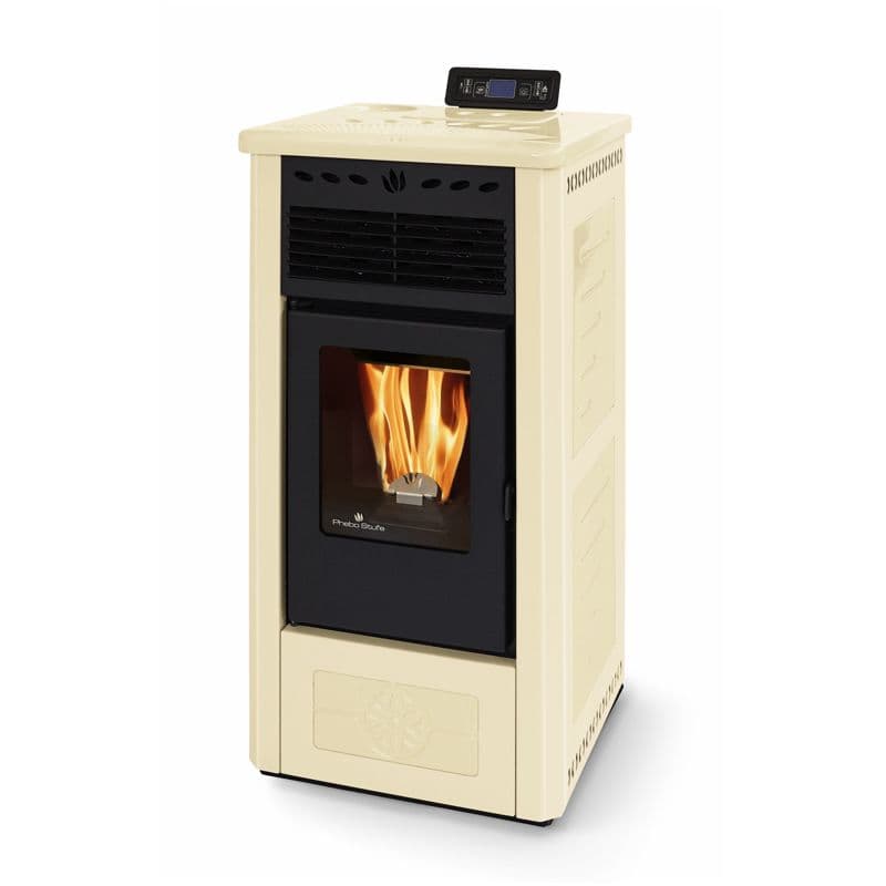 Poêle à granules en céramique - ORIGINE PHEBO Gea 5S-XL 7.5 kW