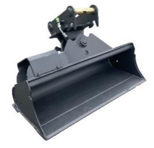 HÄNER Grabenraumlöffel ECO – 1.000 mm Arbeitsbreite - HÄNER Grabenraumlöffel Hydraulisch HHG1100-MS01-SYM-ECO für 1,2-2,3t