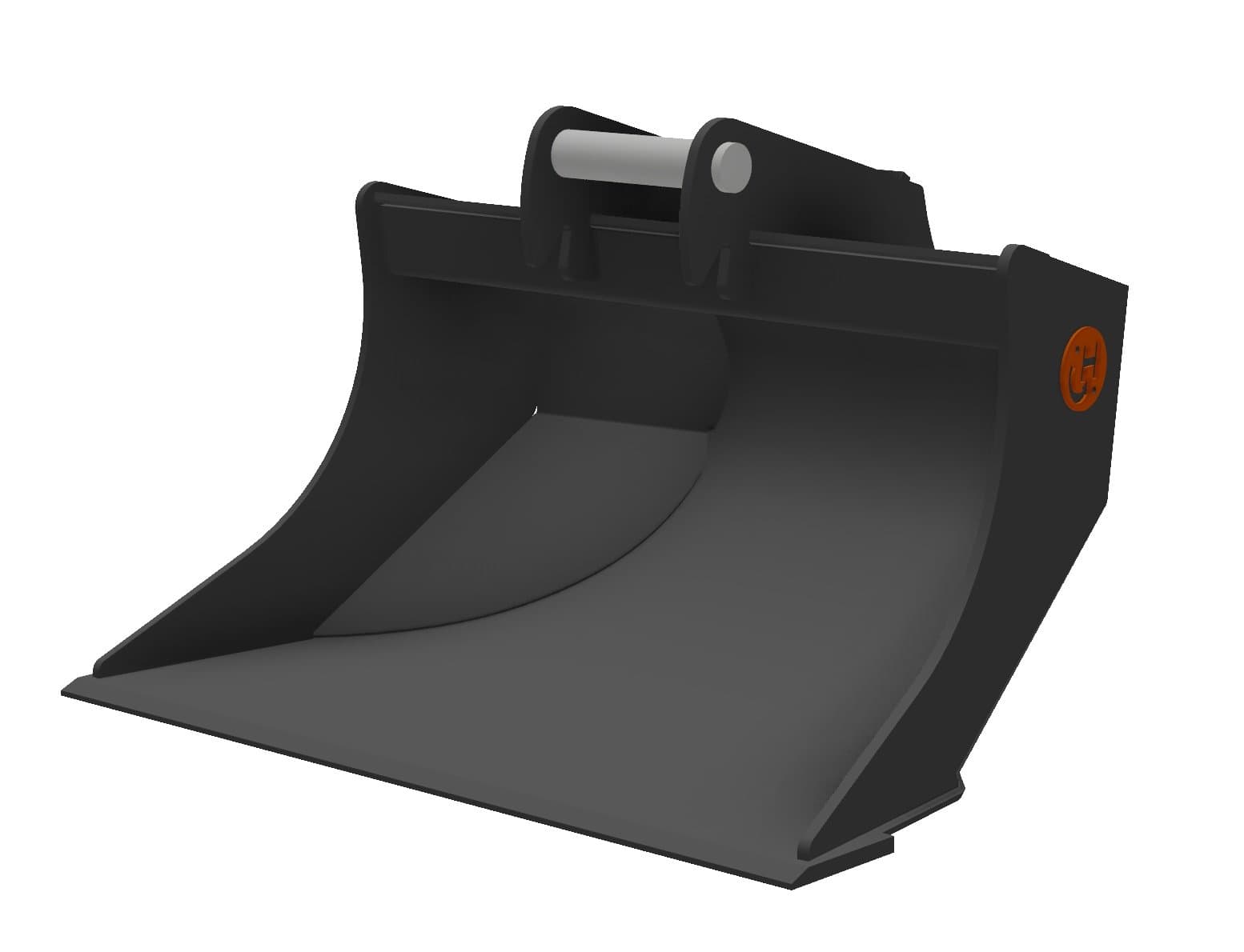 HENLE Tiltrotatorlöffel Klasse 4S (8,5 bis 12t) - HENLE Tiltrotatorlöffel K4S - 1400 mm - QC08HT