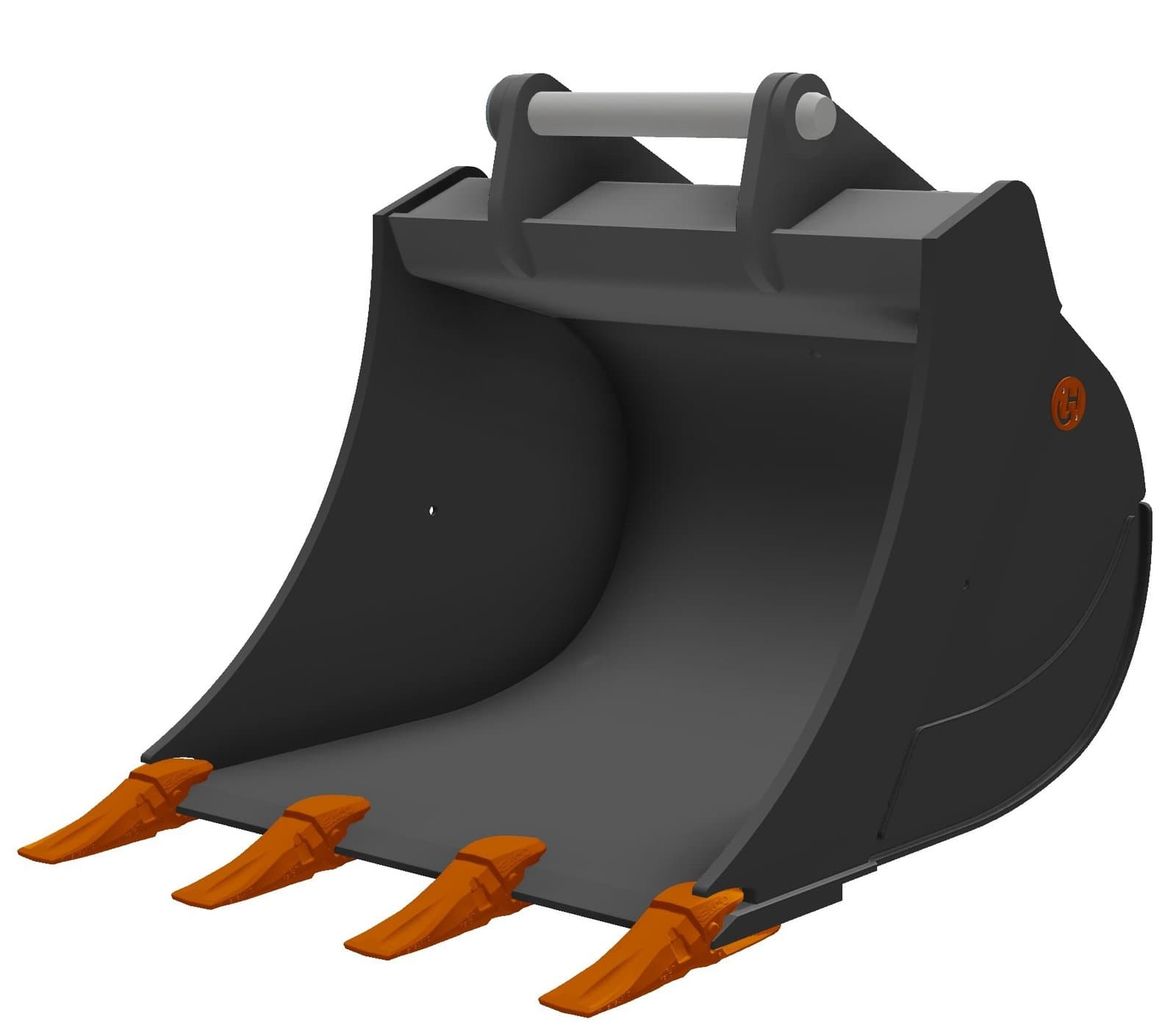 HENLE VHD-Tieflöffel Klasse 5 (12 bis 16t) – Typ LH - HENLE VHD-Tieflöffel K5 - 1200 mm - SW33