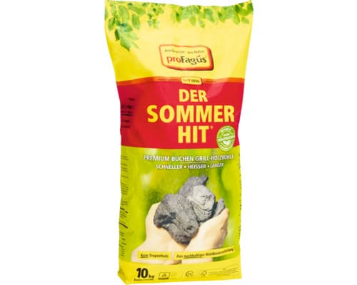 Carbón Vegetal ProFagus El Hit del Verano Premium Haya 1 Tonelada