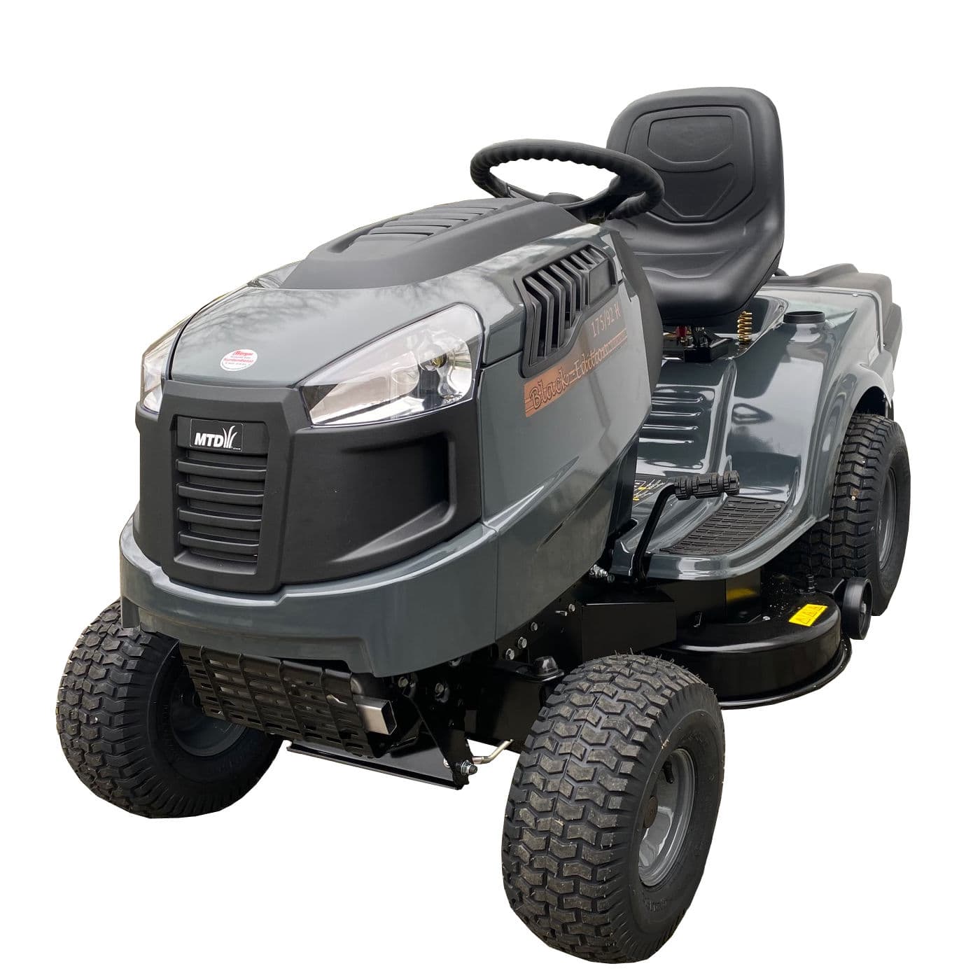 MTD BLACK EDITION® Rasentraktor 175/92 Hydro - Schneeschild 120 Plus + Ketten
