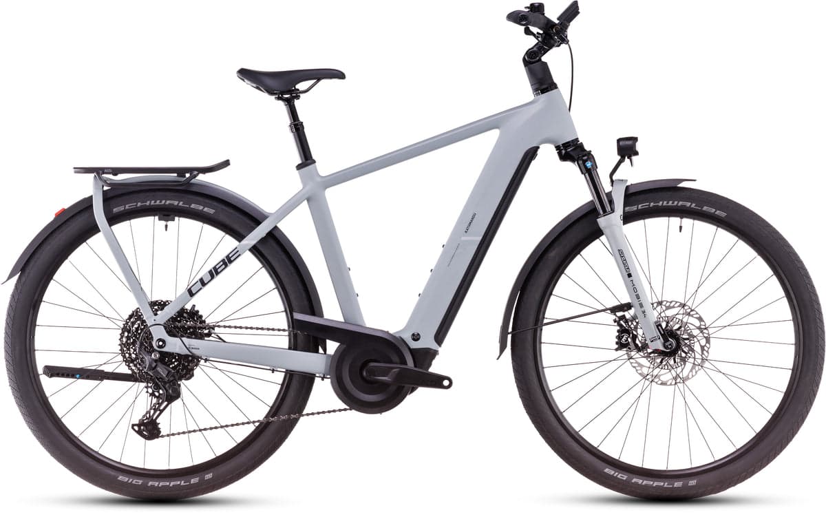 CUBE Kathmandu Hybrid EX 800 dunst´n´schwarz - 54 cm , 800 electricblau / chrom