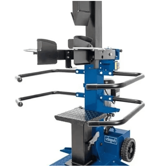 Elektrischer Holzspalter Scheppach Compact 8T – 3500 W, 7,95 T – 1 Meter, 35 cm Durchmesser