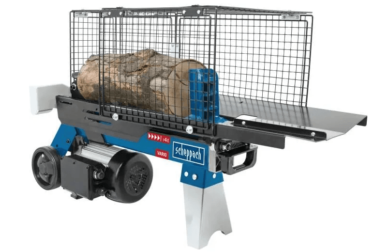 Scheppach HL460 Horizontaler elektrischer Holzspalter - 4T 1500W - Schwarz und Blau - 37 cm Ø 25 cm