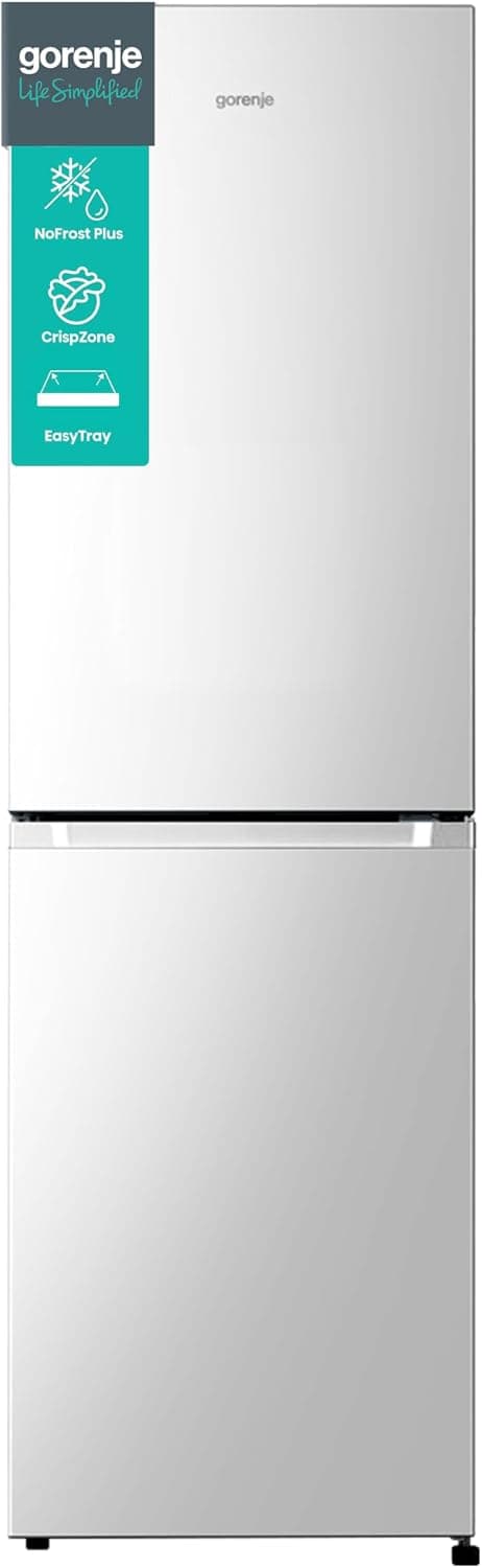Gorenje Kühl-Gefrierkombination | Freistehend mit NoFrost & E-Klasse (180/182/186 cm) - 182 cm - White