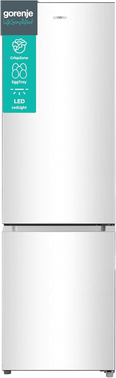 Gorenje Kühl-Gefrierkombination | Freistehend mit NoFrost & E-Klasse (180/182/186 cm) - 180 cm - White