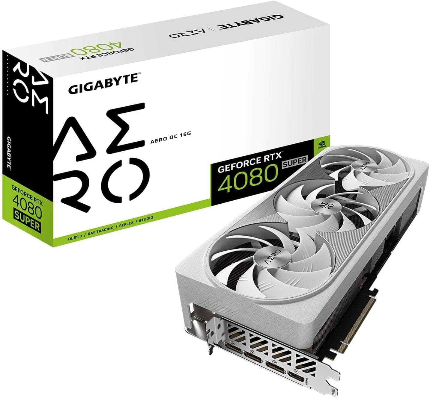 GIGABYTE Aero GeForce RTX 4080 SUPER OC 16G Grafikkarte (GV-N408SAERO OC-16GD)